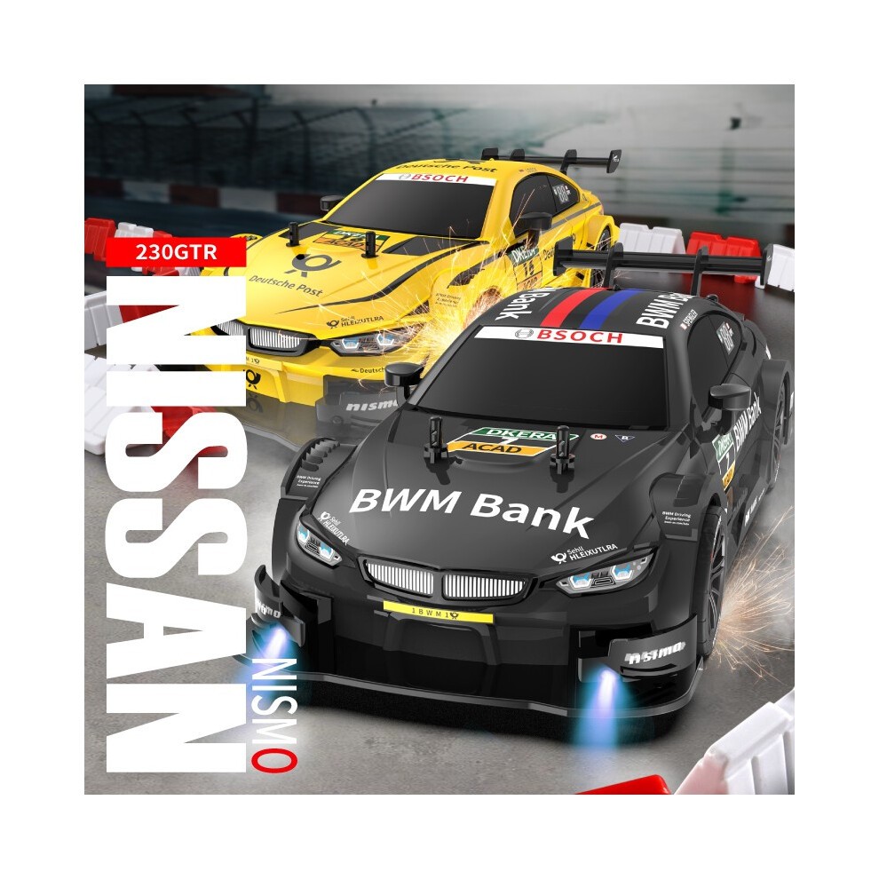 (8801-Black-1B)Neues Ferngesteuertes Auto Mit Allradantrieb Im Halben MaÃstab, 4*4-Antrieb, 30 Km Hochgeschwindigkeitsdrift, thumbnail