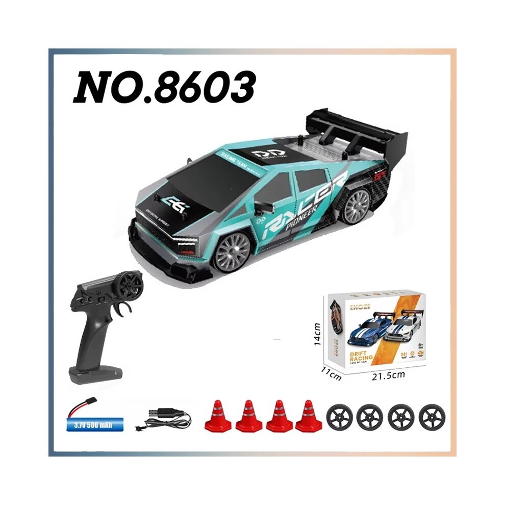 (8603 GrÃ¼n) AE86 RC Drift-Rennwagen 1/24 4WD 30 Km/h Hochgeschwindigkeit Mit Leichtem 2,4 G Ferngesteuertem