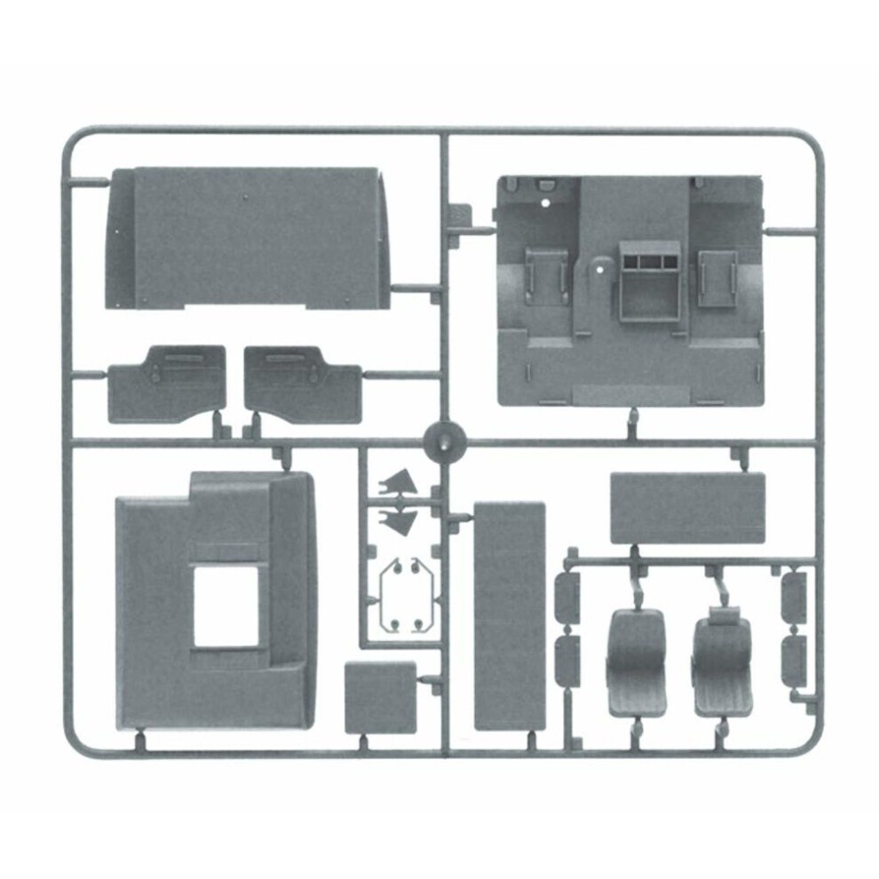 Italeri 3943 â 1/24 Mercedes Benz 2238 6x4 Modellbausatz thumbnail