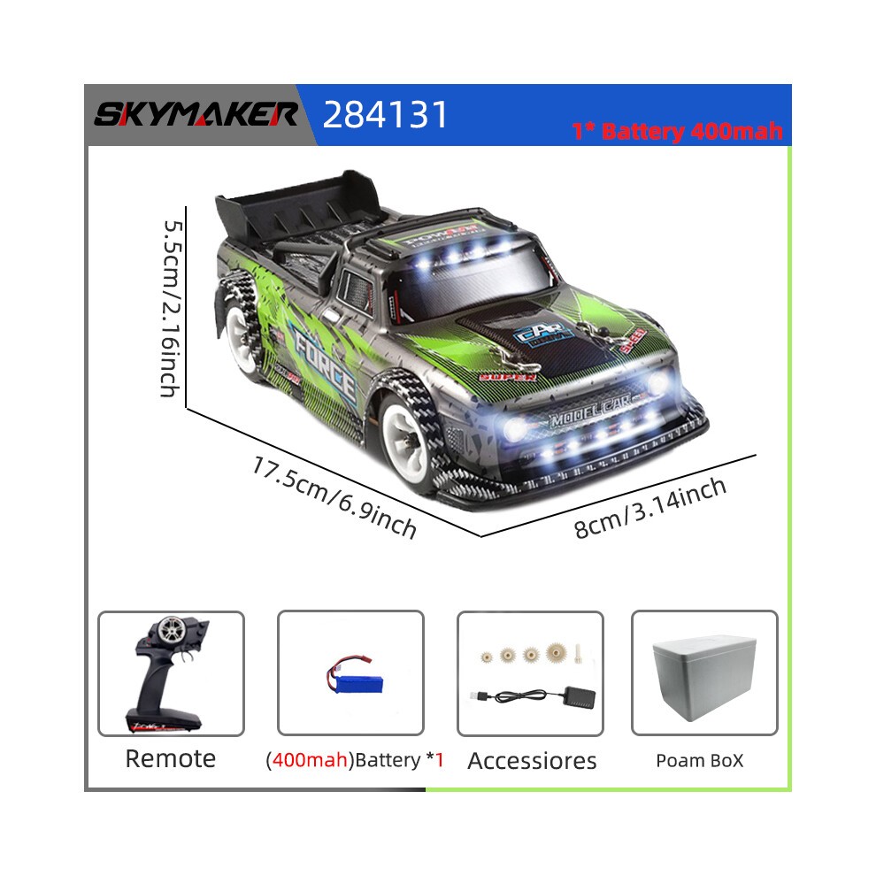 (284131 1B PB)WLtoys 284131 Rc Auto 1:28 4WD Antrieb Off-Road 2,4 G 30 Km/H High Speed Drift Fernbedienung