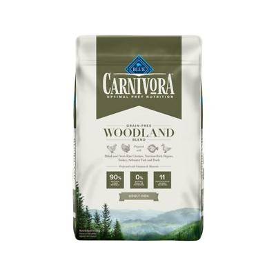 Blue Buffalo Blue Carnivora Woodland Blend Optimal Prey Nutrition High Protein, Grain Free Natural Adult Dry Dog Food, 10 Lbs.