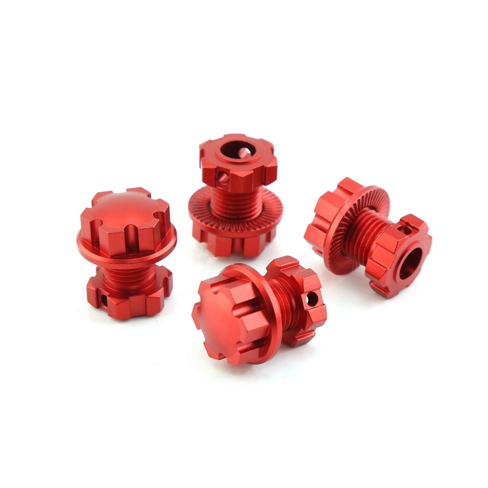 Metal 17Mm Splined Wheel Hex Hub Adapter 8654 for 1/10 E- 2.0 1/8 Sledge RC Car Upgrade Parts,Blue thumbnail