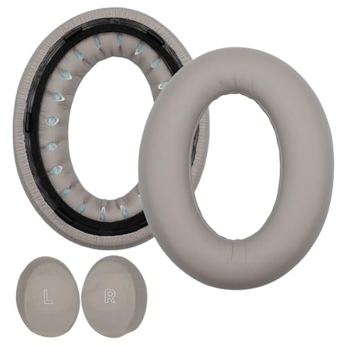 Ear Pads Replacement for Bose QuietComfort Ultra Wireless Noise Cancelling Headphones by MMOBIEL - Memory Foam and Protein PU Ear Pad Cushions - Isola thumbnail