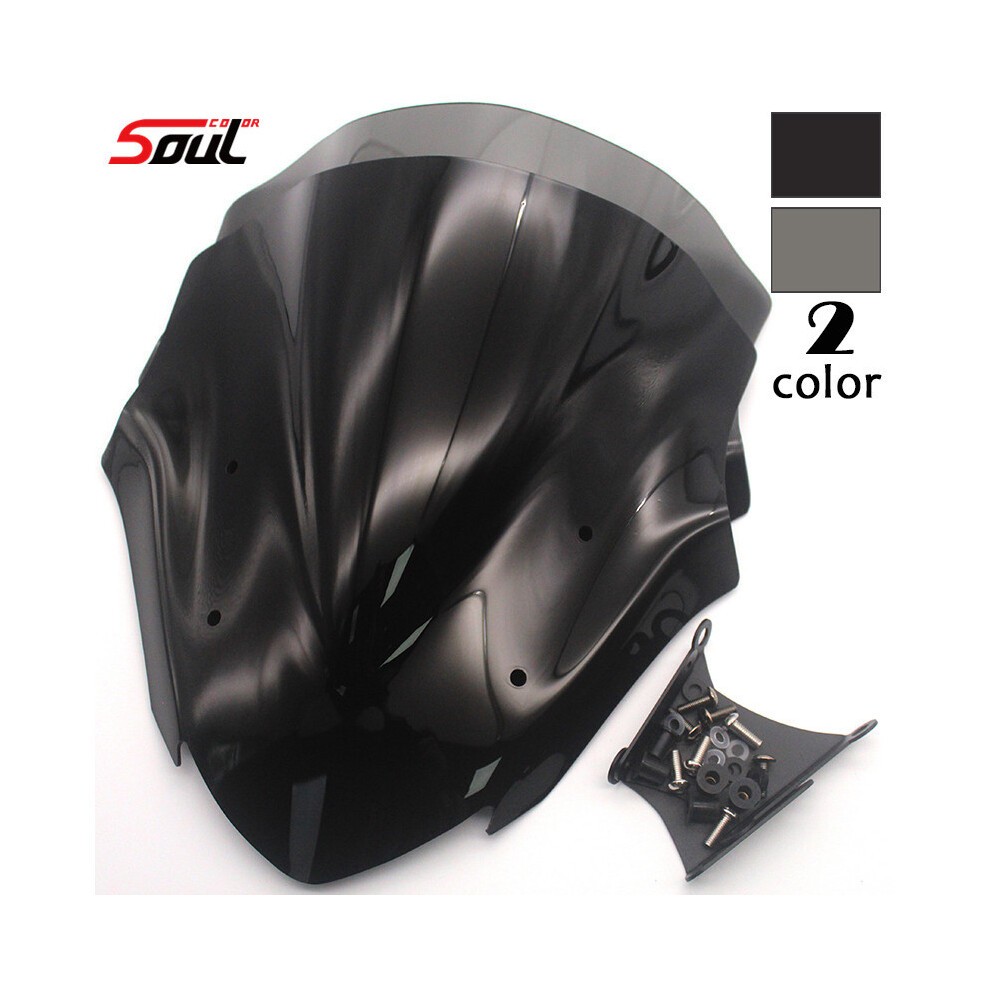 (Rauch)Passt FÃ¼r Yamaha MT-09 MT09 FZ09 2017 2018 2019 2020 17-20 Motorrad Sport Windschutzscheibe Visier thumbnail