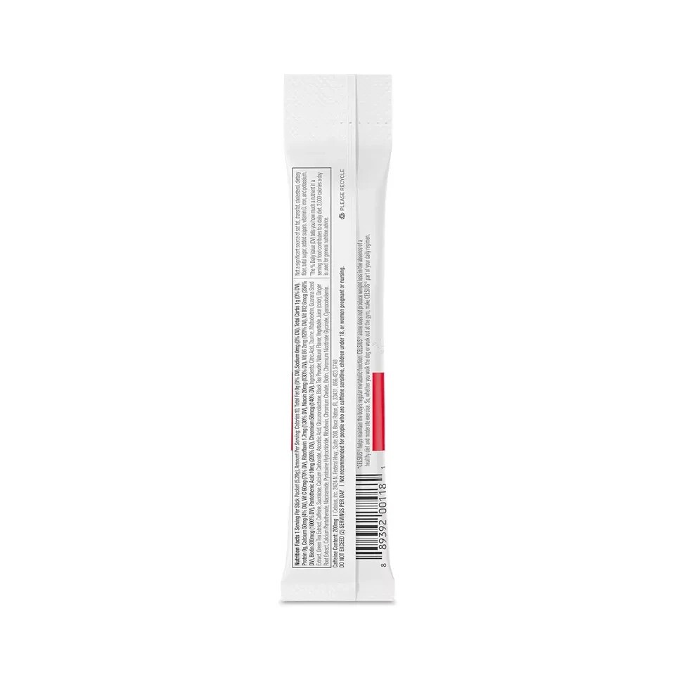 CELSIUS on-the-Go Essential Energy Drink Mix, Strawberry Coconut (14 Stick Pack) thumbnail