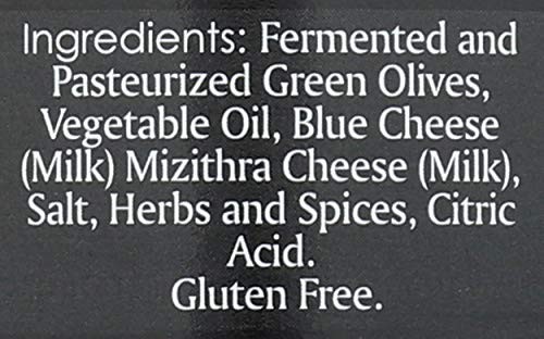 TASSOS Blue Cheese Stuffed Olives, 12 OZ thumbnail