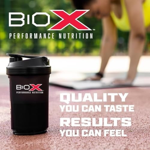 BioX Power Casein Complex | Ultra Sustained Slow Release Micellar Protein Complex | 26g Protein, 5g Glutamine, 5g BCAAs | Slow Digesting Whey Protein  thumbnail