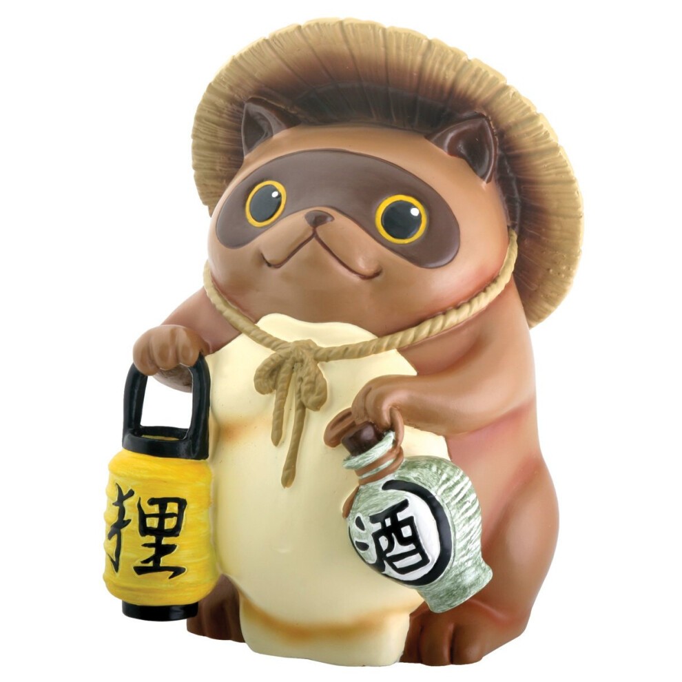 Statue Eines Japanischen Marderhundes, Tanuki