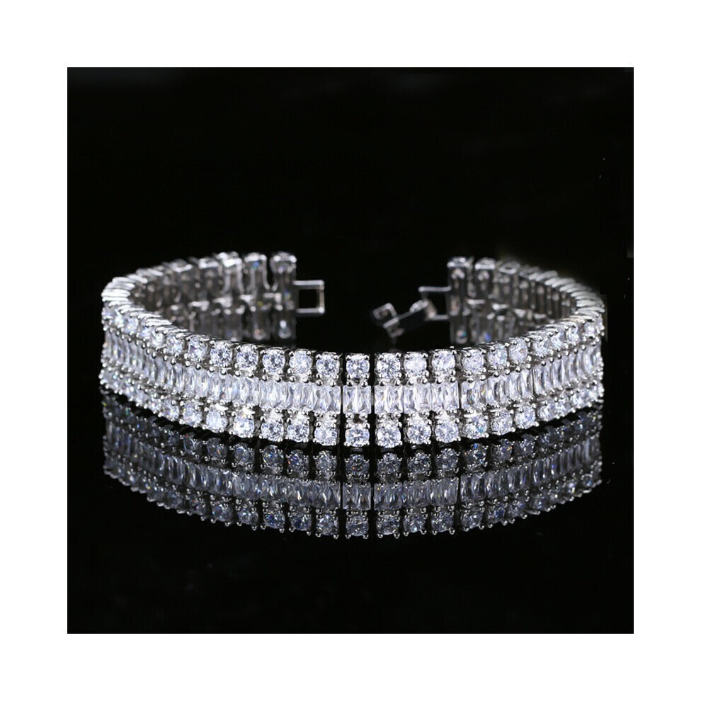 9253 Schichten Tennis FÃ¼r Frauen Hohe ArmbÃ¤nder Party JubilÃ¤um ZubehÃ¶r