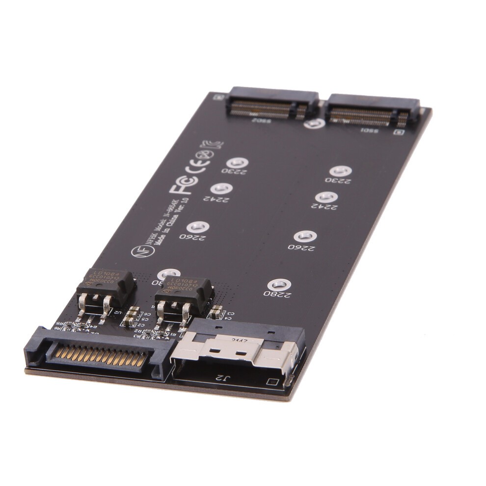 SFF-8654 8I Split Card X8 to VROC Dual NVMe M.2 NGFF to Slimline NVME thumbnail