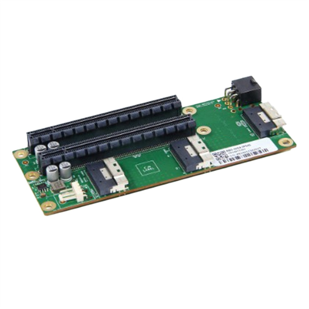 PCIe4.0 External Adapter Board SFF-8654 Dual Card Slots 6Pin GPU