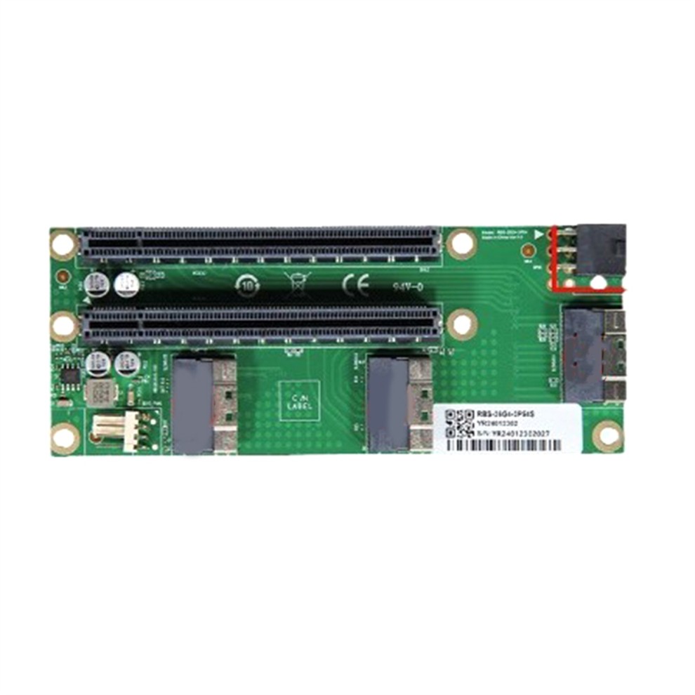 PCIe4.0 External Adapter Board SFF-8654 Dual Card Slots 6Pin GPU thumbnail