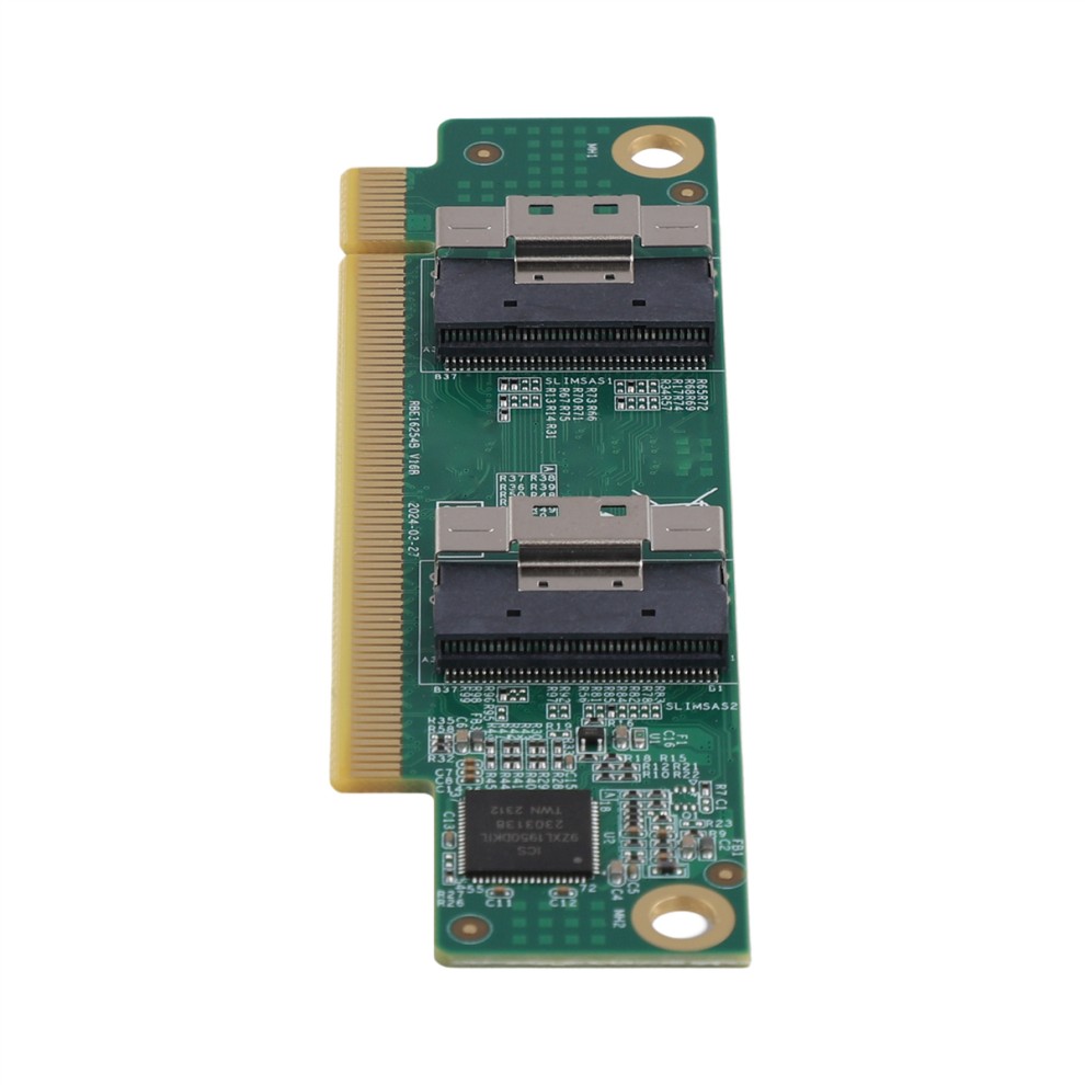 SFF-8654 to PCIe X16 Converters Supports SFF-8654 to PCIe Interfaces thumbnail