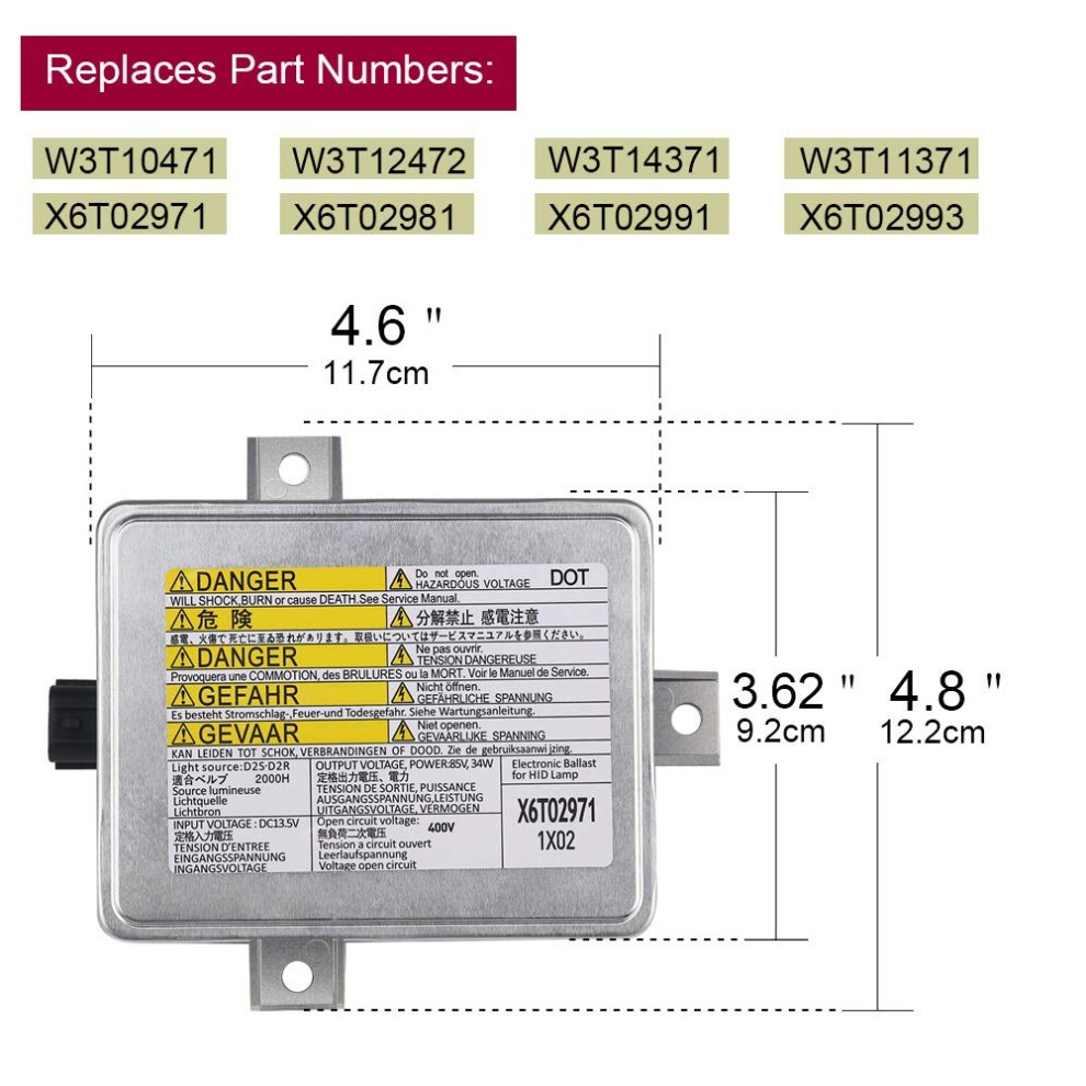 3119-S0K-A10 Xenon HID Headlight Ballast for S2000 Accord thumbnail