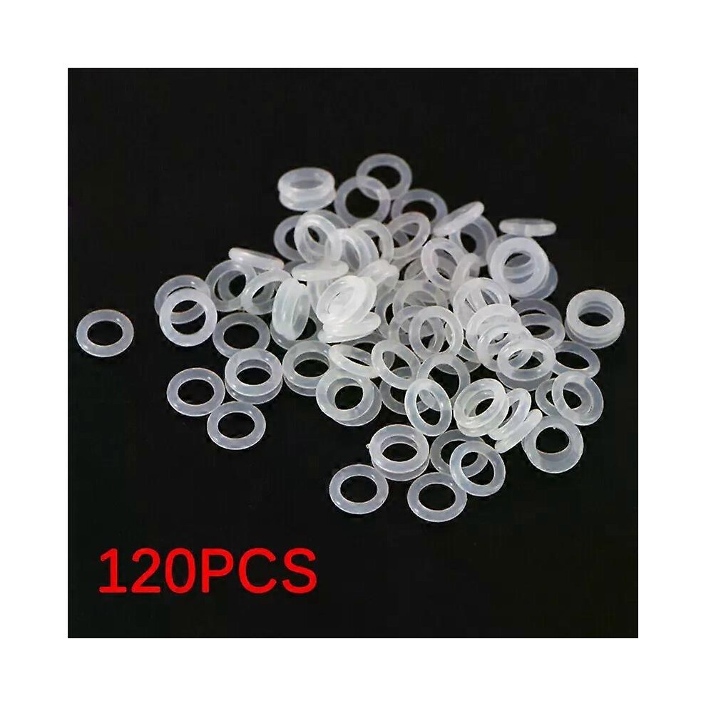 120Pcs Silikon Gummi O-Ring Schalter DÃ¤mpfer WeiÃ FÃ¼r Cherry MX Tastatur