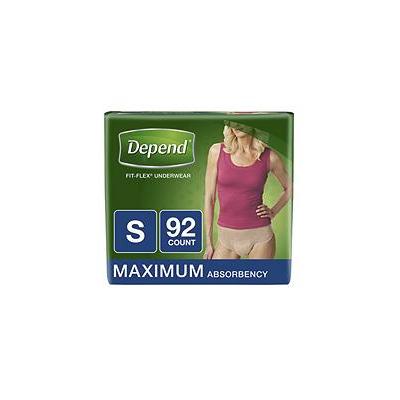 Depend Fit-Flex Underwear for Women  Small (92 Ct.)