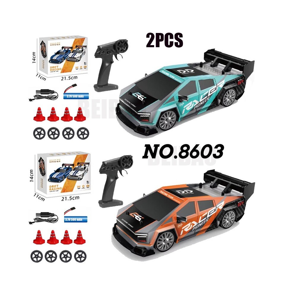 (8603-2cps) RC Drift Racing AE86 1/24 4WD 30 Km / U Hoge Snelheid Licht 2.4G Radiogestuurd Automodel