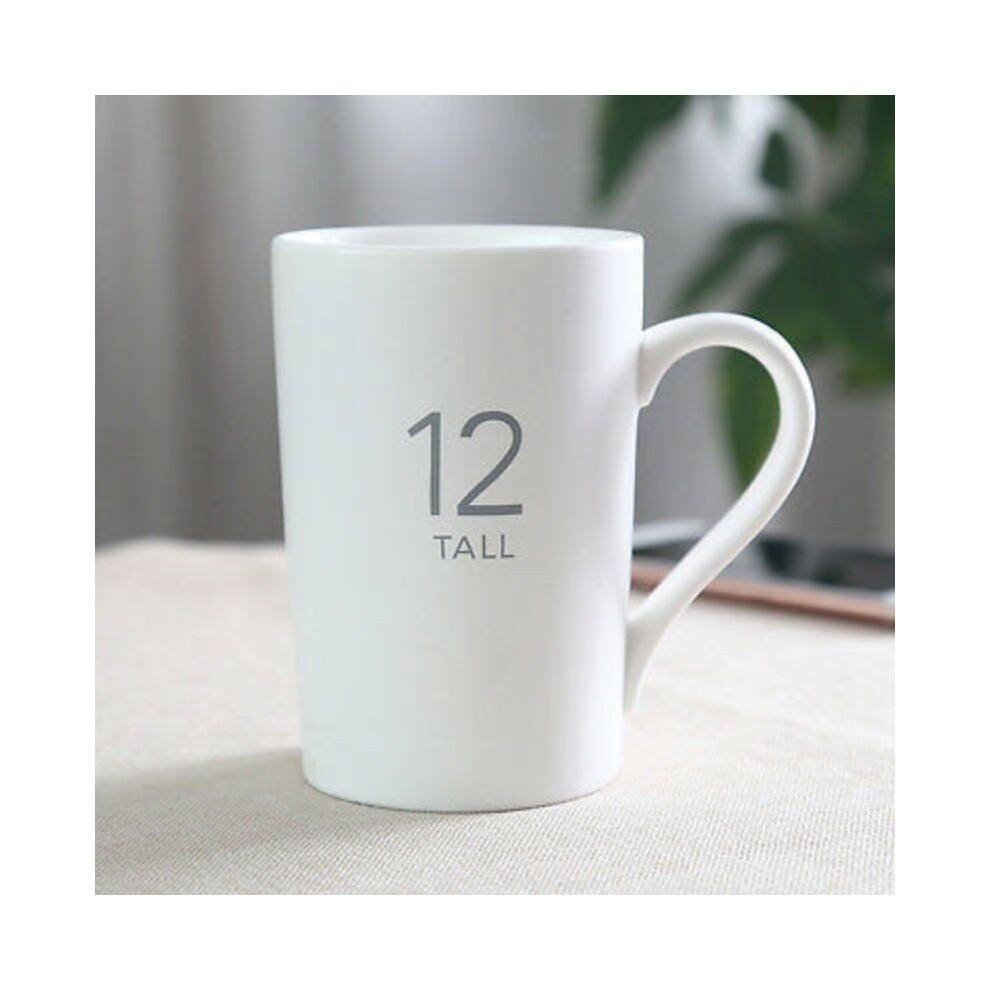 (12 TALL)Starbucks Koffiebekers Venti 20 Oz Grande 16 Oz Tall 12 Oz Demi 3 Oz Mok Cadeau Beker