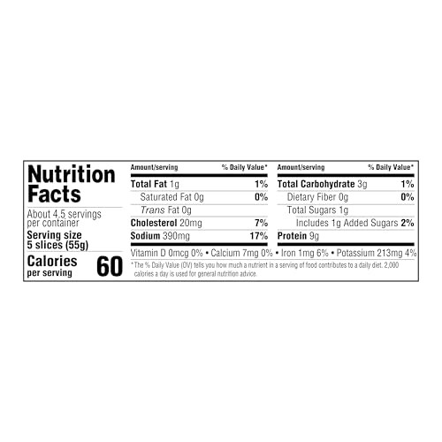 Amazon Grocery, Sliced Smoked Turkey Breast, 9 Oz (Previously Fresh Brand, Packaging May Vary) thumbnail