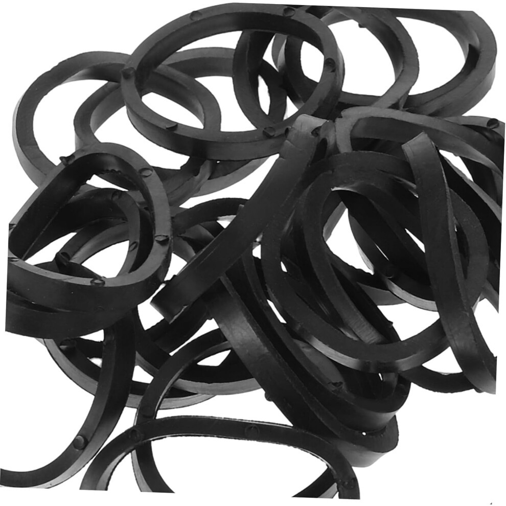 50 Stücke Barbell Gummi Ring Zipper Brille Fir Zubehör Modifizierte Kabel Tauchen Material Brille Zubehör thumbnail