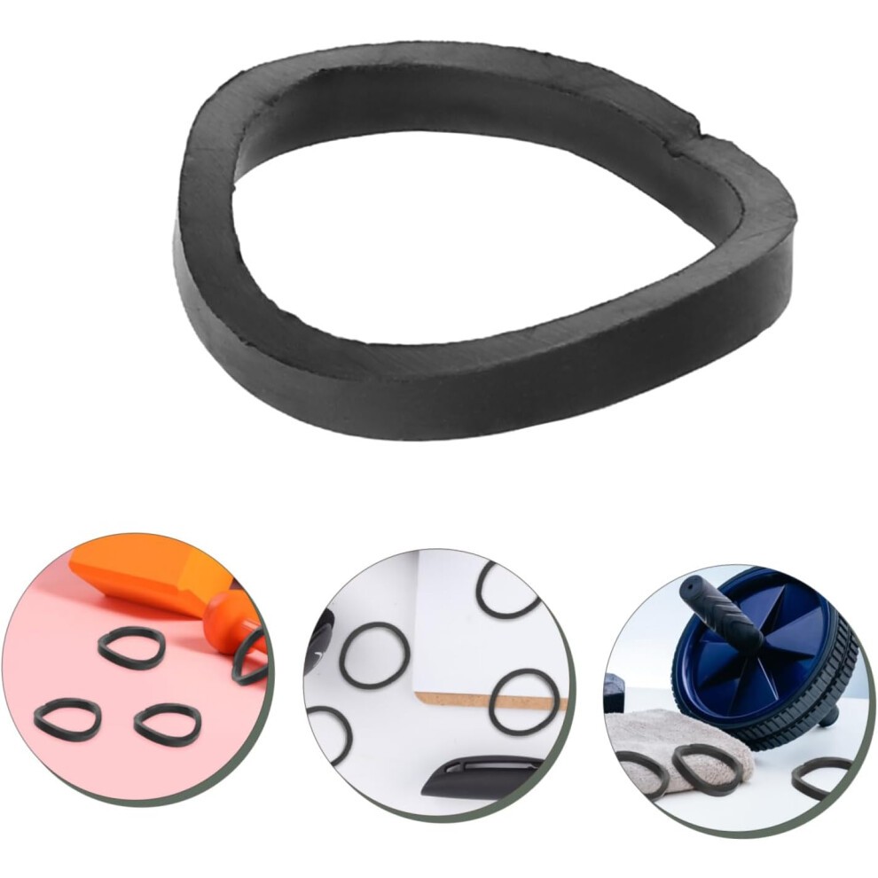 50 Stücke Barbell Gummi Ring Zipper Brille Fir Zubehör Modifizierte Kabel Tauchen Material Brille Zubehör thumbnail