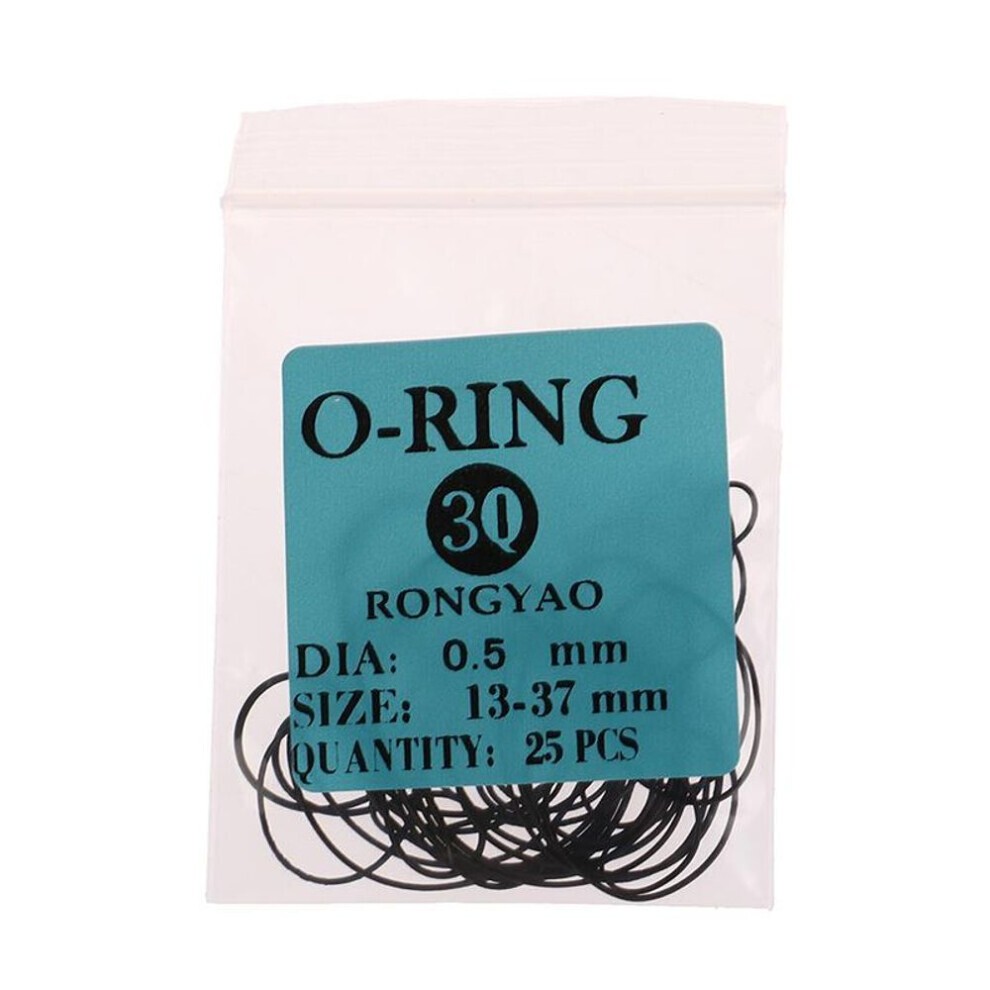 (0,5 Mm 13–37 Mm) 1 Packung 0,5/0,6/0,7/0,8 Mm Uhren-O-Ring, Wasserdichte Gummi-Uhrenrückdeckeldichtungen