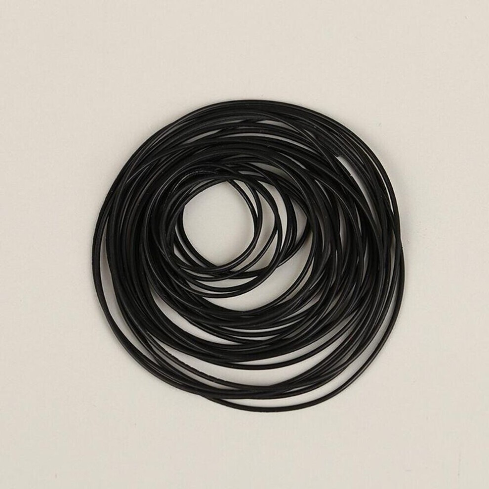 (0,8 Mm 28–38 Mm) 1 Packung 0,5/0,6/0,7/0,8 Mm Uhren-O-Ring, Wasserdichte Gummi-Uhrenrückdeckeldichtungen thumbnail