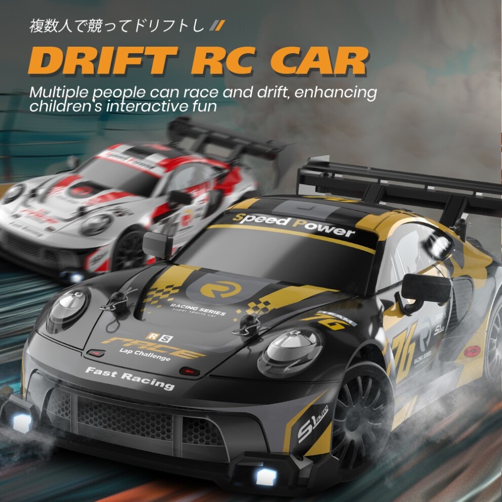 (8604 Rot) RC Drift Racing AE86 1/24 4WD 30 Km/h Hochgeschwindigkeitslicht 2,4 G Ferngesteuertes Automodell thumbnail