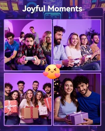 2025 Retro Gaming Console Pro 4K HDMI with 20,000  Built-in Classic Video Games, Retro Game Stick with 23 Emulators Plug & Play TV Video Gaming Stick