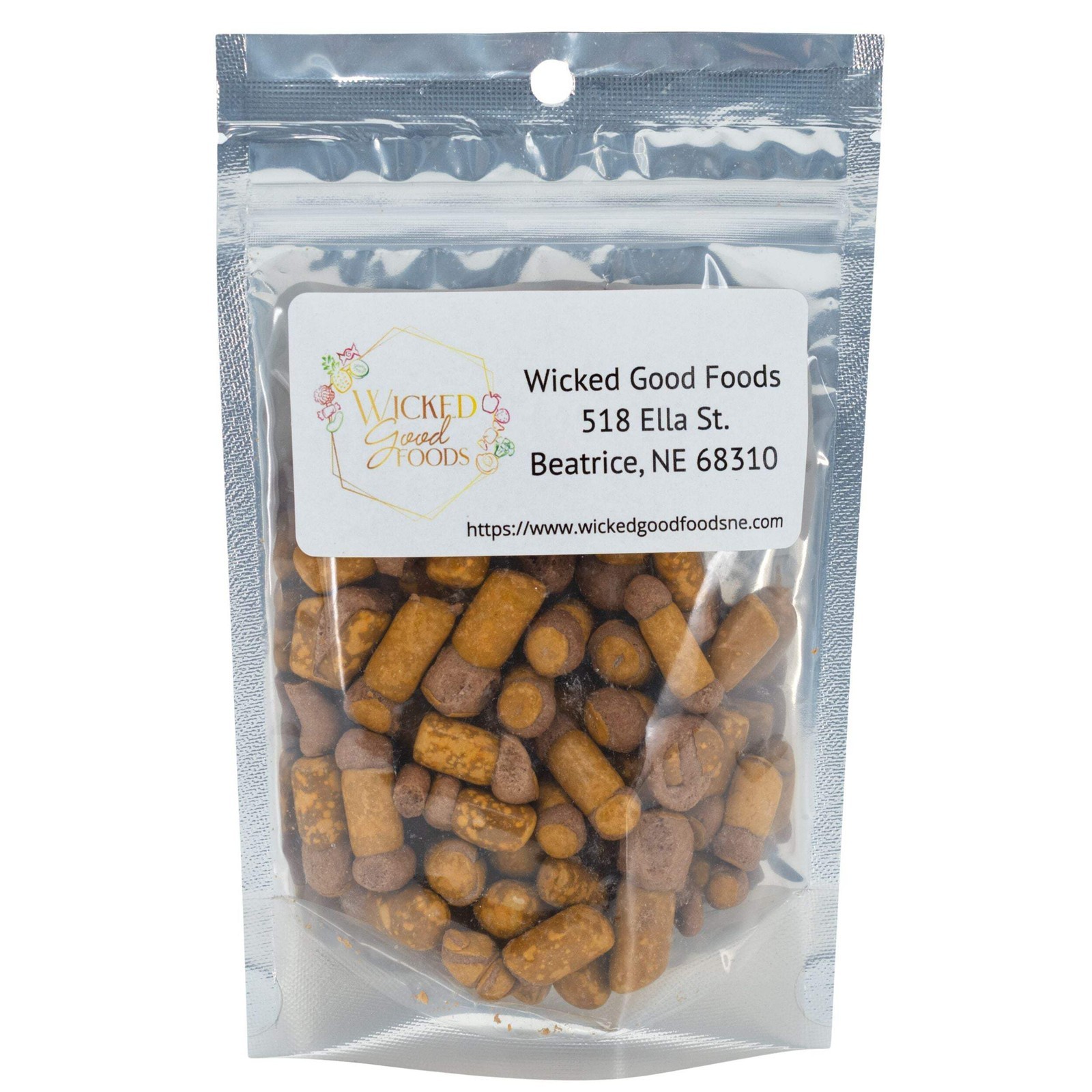 Freeze Dried Candy | Tootsie Roll Bites | Chocolate Treat | Resealable 3 Oz. Bag
