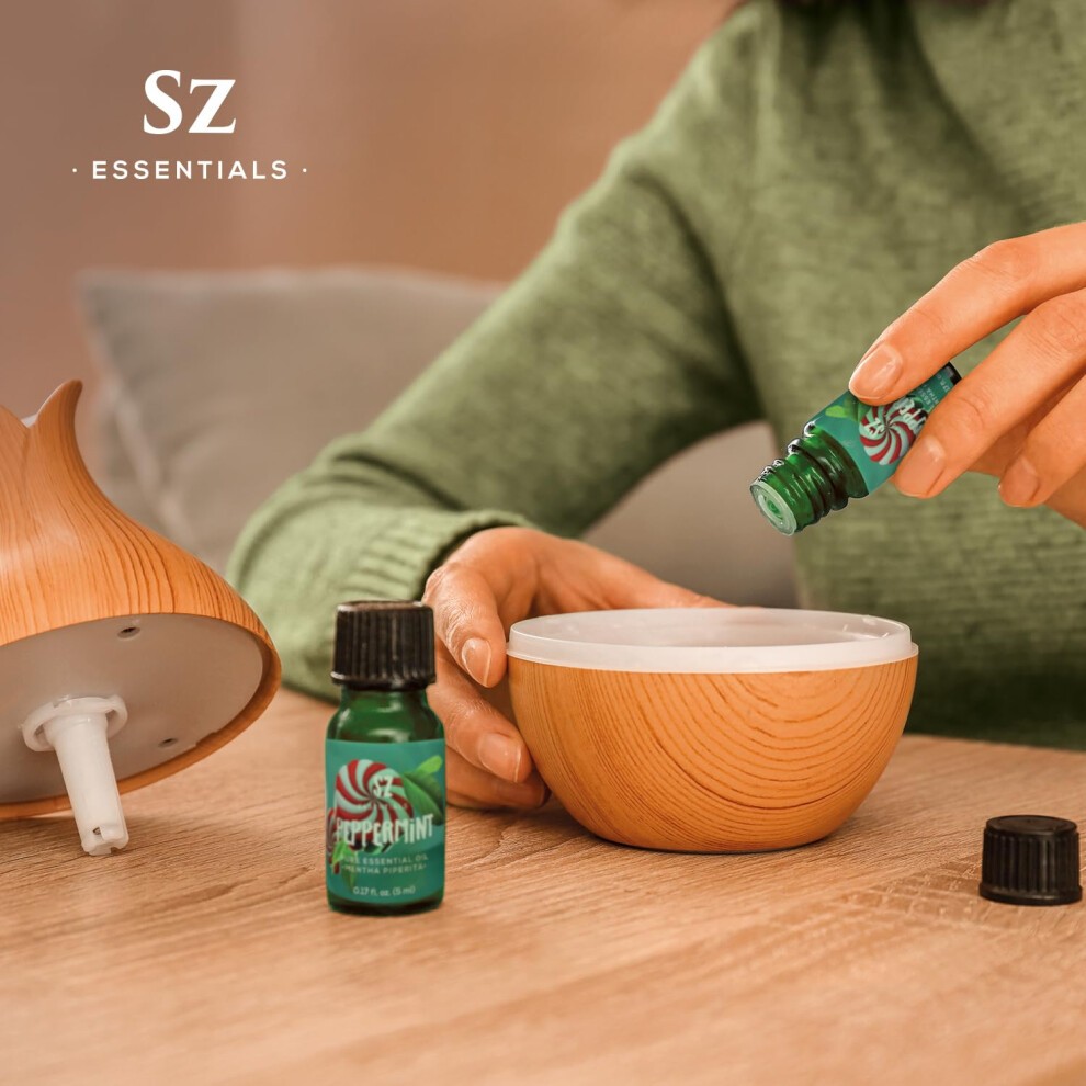 Peppermint Essential Oil - Sweet Candy Cane Scent! the Real Deal - 100% Pure and Natural - Undiluted - 5ml thumbnail