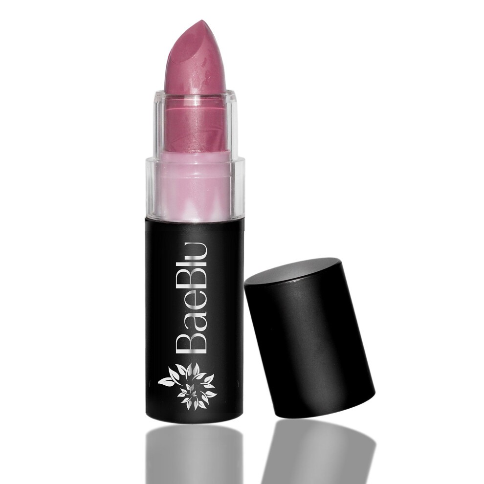 BaeBlu Organic Lipstick 100% Natural Hydrating Antioxidant-Rich  Made in USA  Sweet Pea