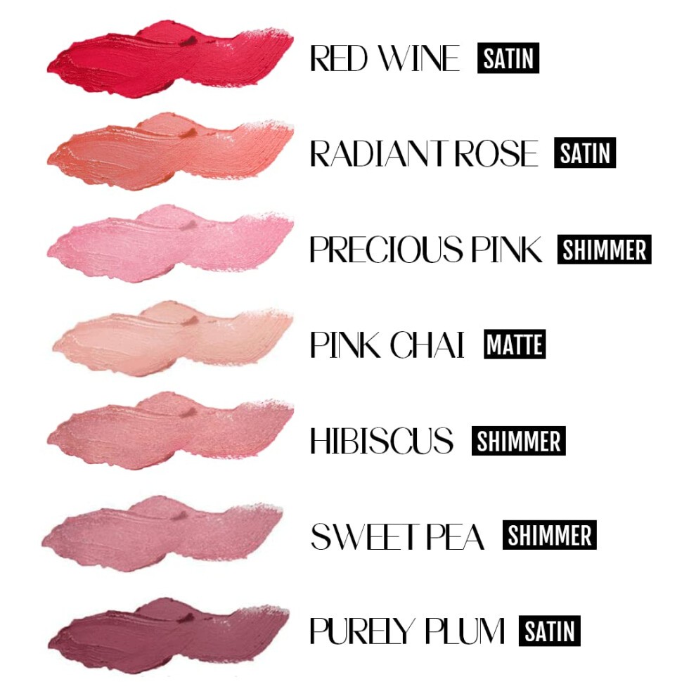 BaeBlu Organic Lipstick 100% Natural Hydrating Antioxidant-Rich  Made in USA  Sweet Pea thumbnail