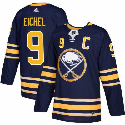 Adidas Buffalo Sabres Jack Eichel #9 Navy Authentic Home Jersey, Youth, Size 50, Blue