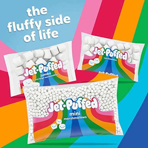 Jet-Puffed Mini Marshmallows (16 Oz Bags, Pack of 12) thumbnail