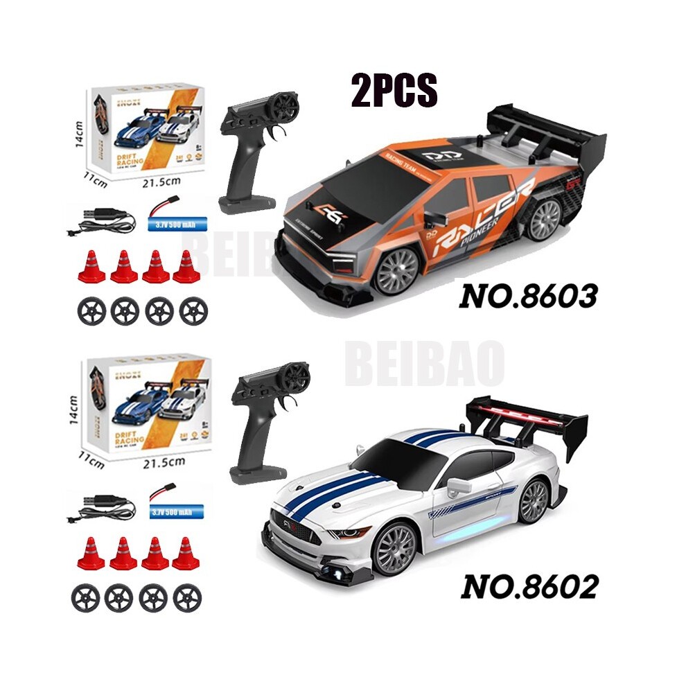 (8602-8603) RC Drift Racing AE86 1/24 4WD 30 Km/h Alta Velocidad Ligero 2.4G Modelo De Coche De Radiocontrol