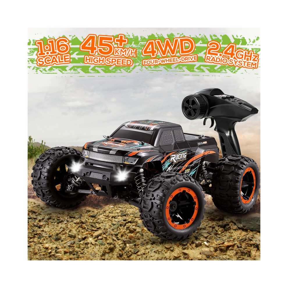 (harja 30 Km Sininen)Linxtech 16889a 1/16 Rc Car 45 Km/h High Speed Harjaton Moottori 4WD Rc-kilpa-auto thumbnail