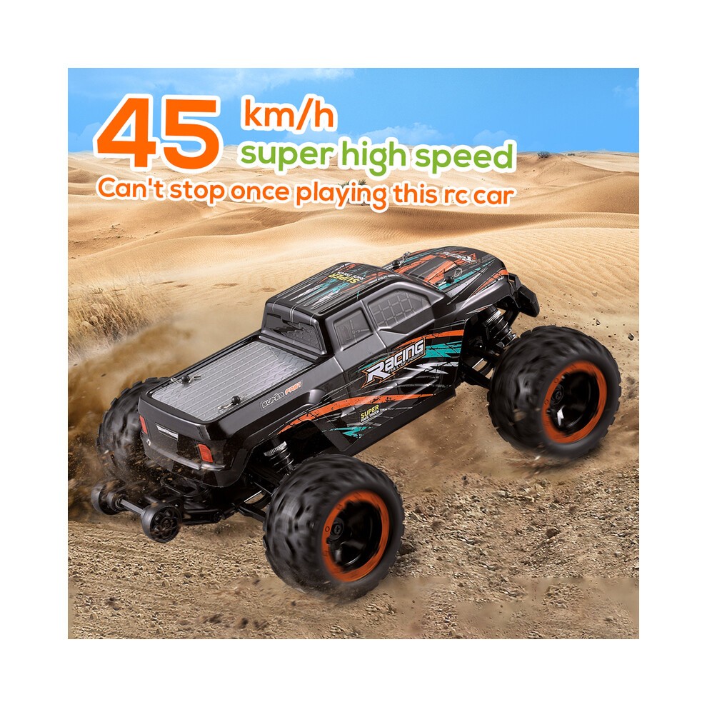 (harja 30 Km Sininen)Linxtech 16889a 1/16 Rc Car 45 Km/h High Speed Harjaton Moottori 4WD Rc-kilpa-auto thumbnail