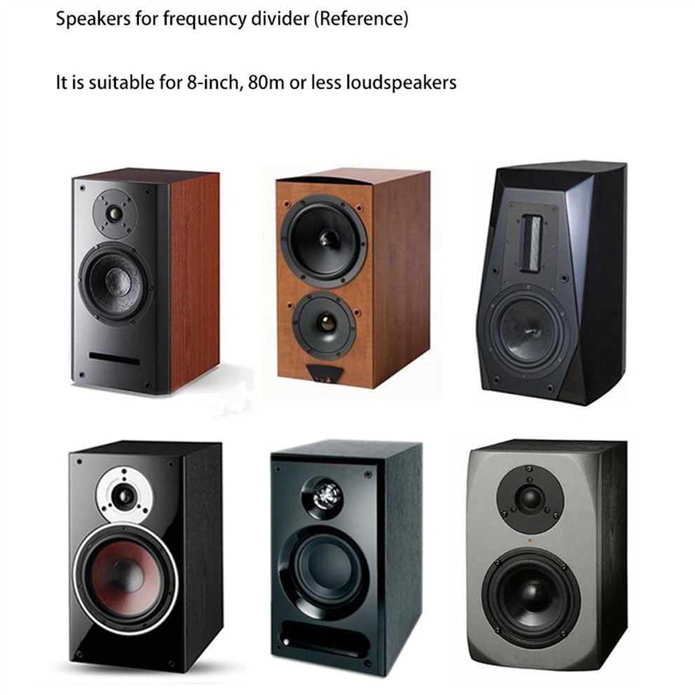 Lot De 4 Filtres De Haut-parleur 2 Voies 80 W à Monter Soi-même, Diviseur De Fréquence Pour Aigus, Basses, Cinéma Maison, Hifi, Stéréo, Audio thumbnail