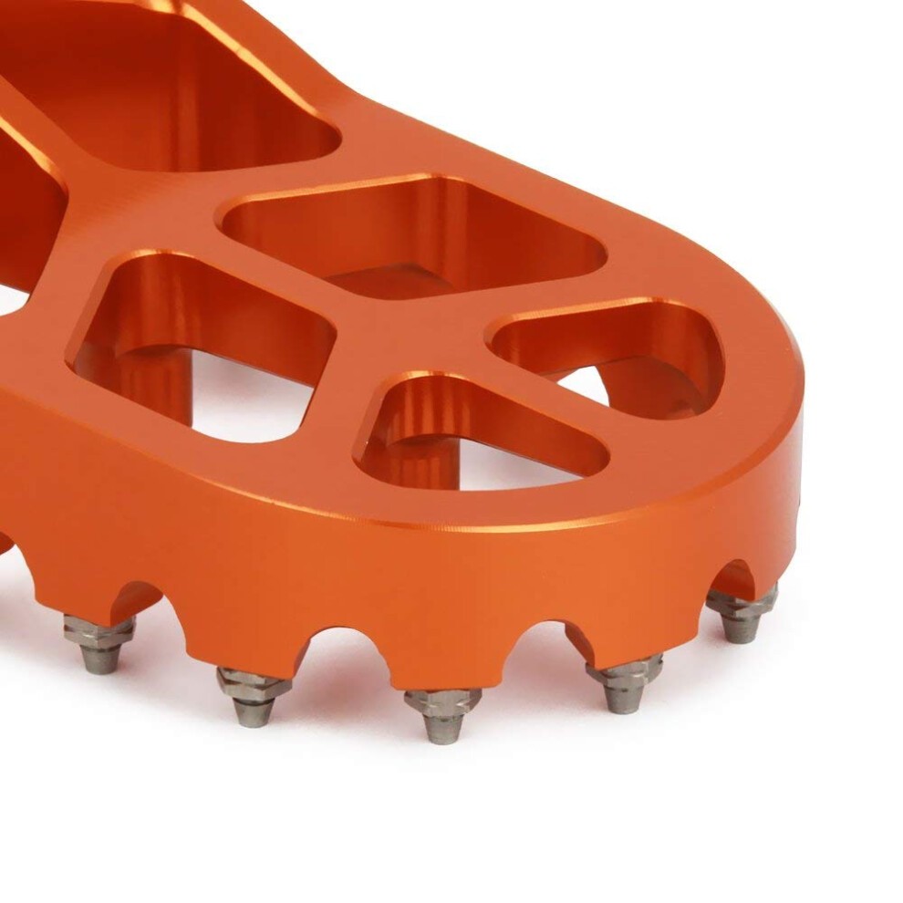 Billet MX Wide Foot Pegs Footpegs Foot Pedals Rests for 65SX 09-18 85SX 03-17 150-300XC/250XC-F 200-530XC-W/XCF-W 06-16 125SX/250-450SX-F 250SX 125-53 thumbnail