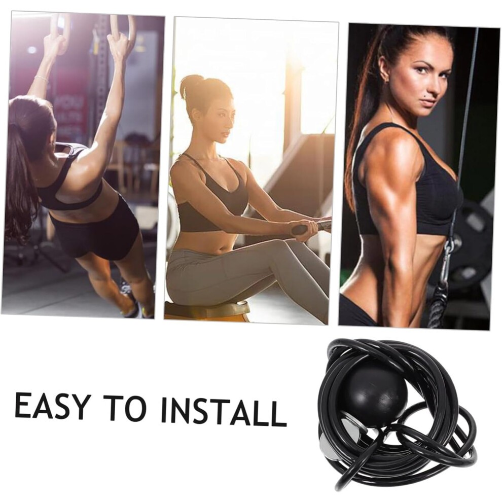 Corde à Biceps, Flexion Des Biceps, Câble De Fitness Pratique à Faire Soi-même, Câble De Gymnastique à Domicile, Longueur De 4 M thumbnail