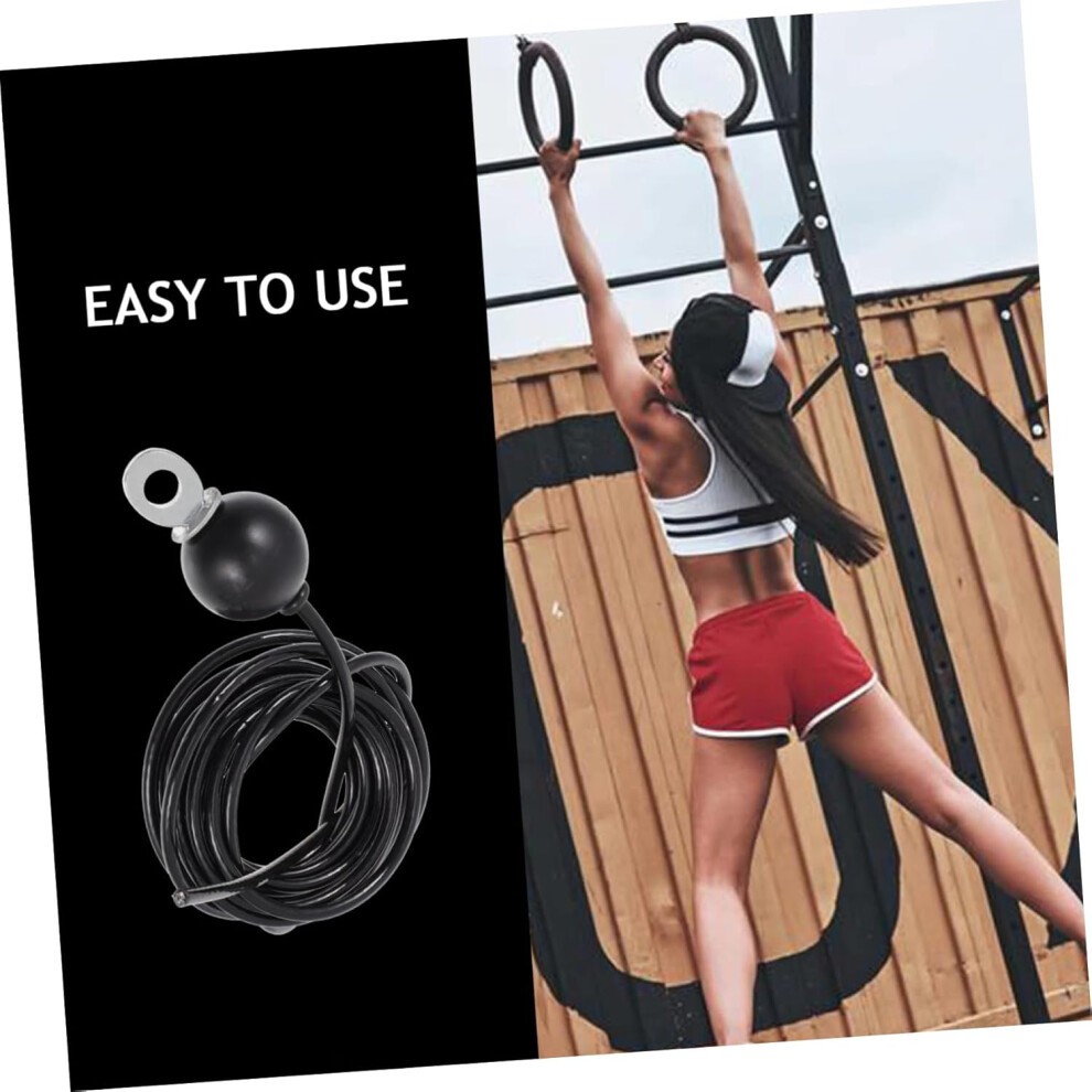 Corde à Biceps, Flexion Des Biceps, Câble De Fitness Pratique à Faire Soi-même, Câble De Gymnastique à Domicile, Longueur De 4 M thumbnail