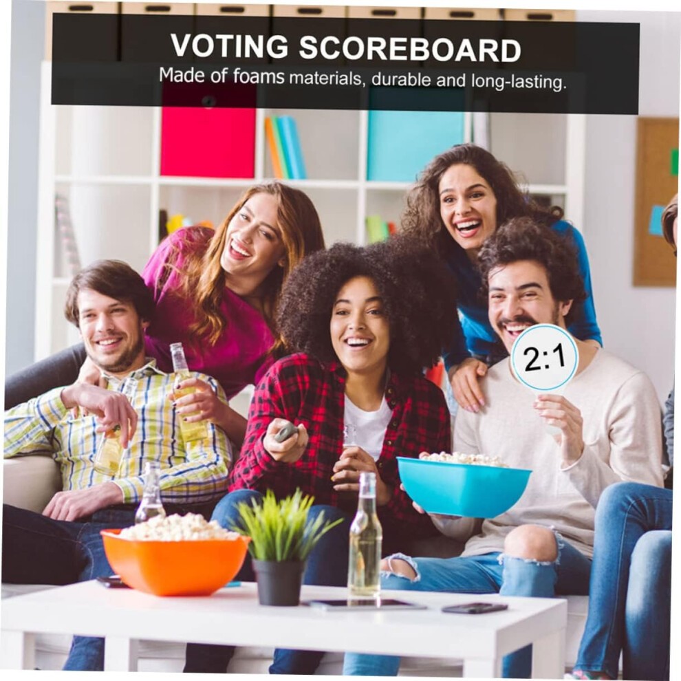 Tableau D'affichage Effaçable à Monter Soi-même, 4 Supports, Tableaux Noirs Portables Pour Palettes D'enchères, Tableaux D'affichage De Vote thumbnail