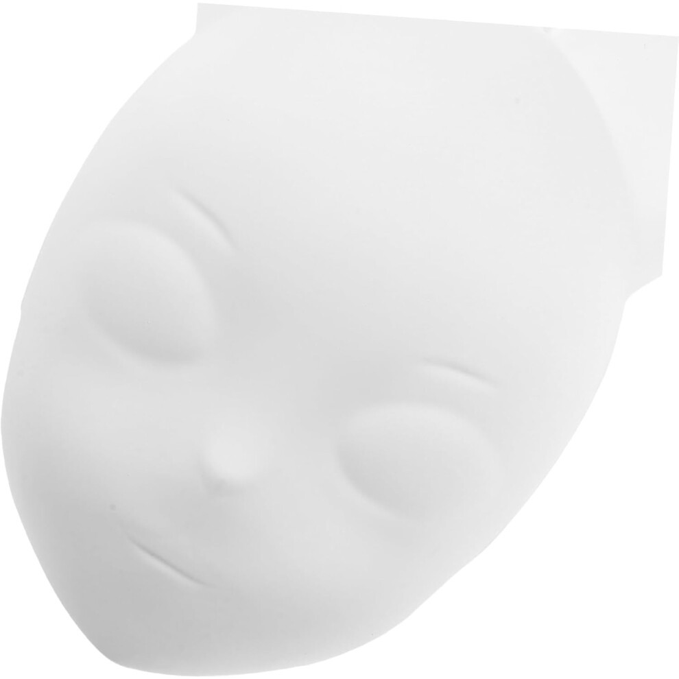Lot De 4 Masques Vierges à Faire Soi-même, Non Finis, Pour Halloween, Mascarade, Peinture à La Main thumbnail