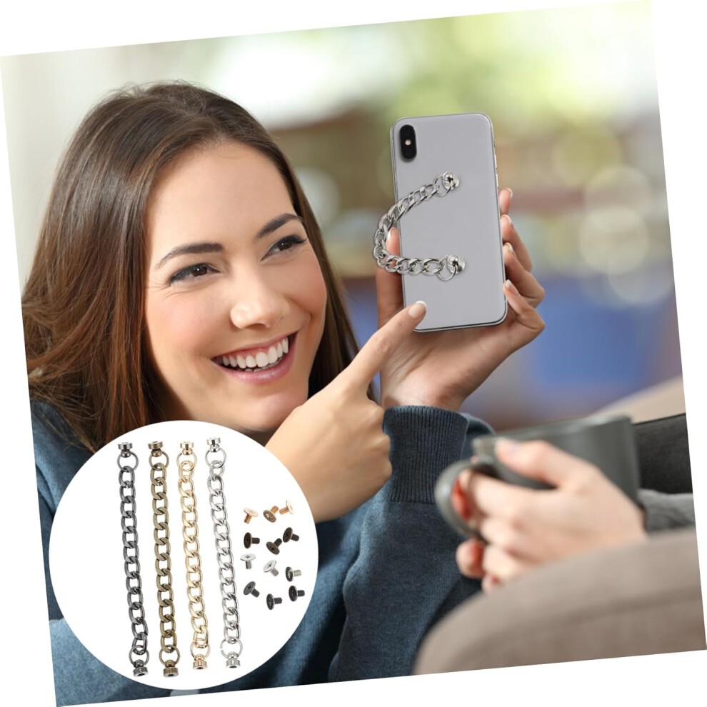 Lot De 4 Cordons De Fixation Pour Téléphone Portable, à Monter Soi-même, Pour Décoration De Téléphone Portable thumbnail