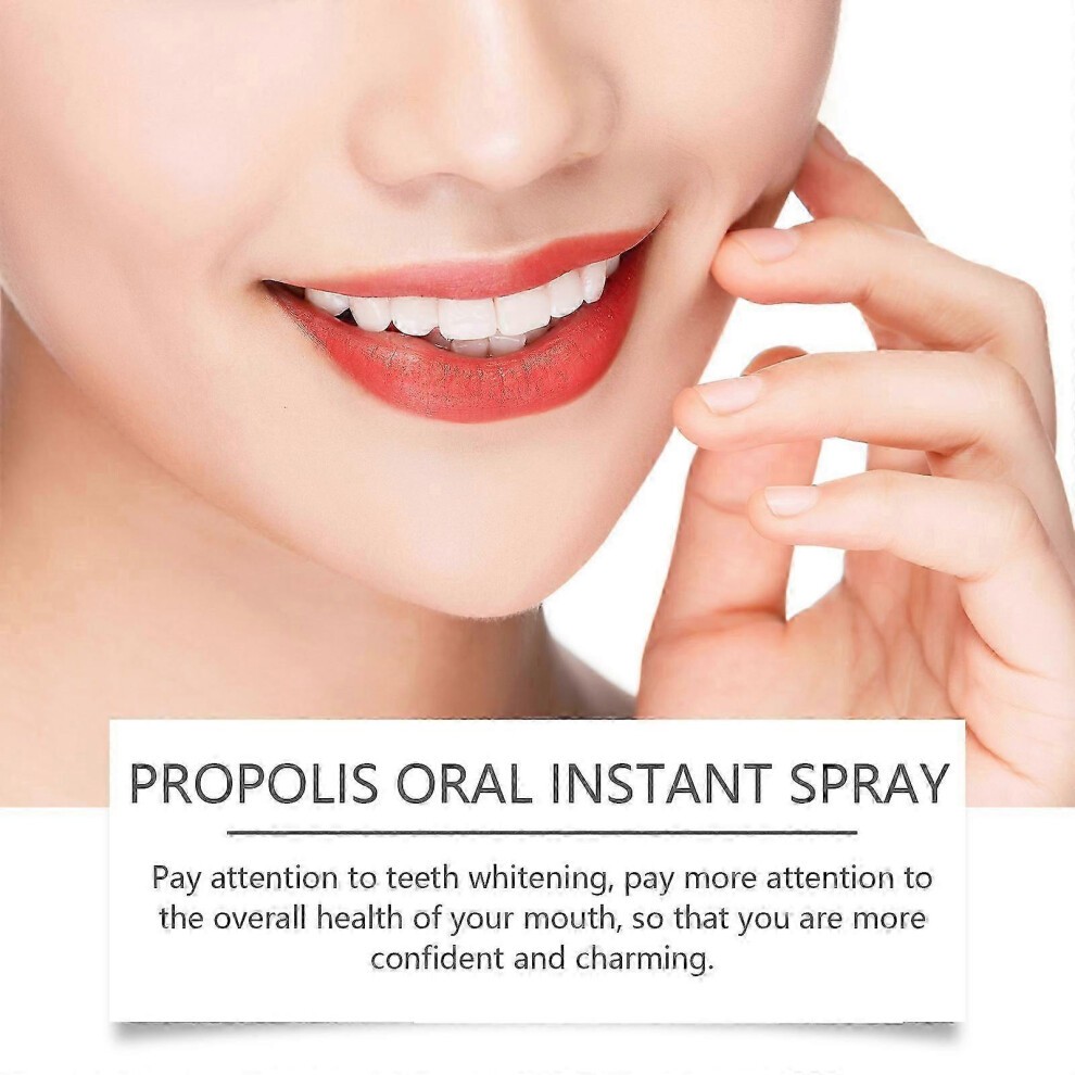 (3pcs)Propolis Oral Instant Treatment Spray, Propolis Oral Health Spray, Propolis Teeth Cleaning Spray, Propolis Oral Spray, Fresh Breath thumbnail