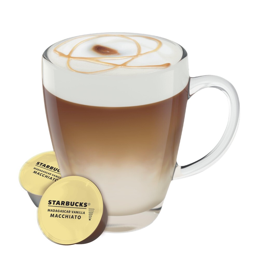 STARBUCKS Vanilla Macchiato by Nescaf? Dolce Gusto, Capsules De Caf? 6 X 12 (72 Capsules) thumbnail