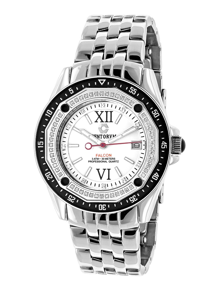 Midsize Model Centorum Falcon Diamond Watch 0.5ct