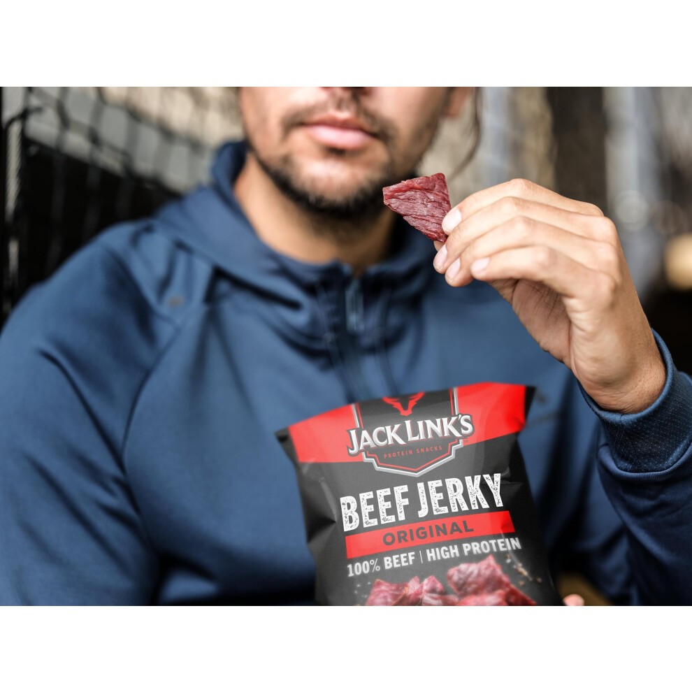 JACK LINKS Bo?te De 12 Sachets De Beef Jerky Original (300 G) thumbnail