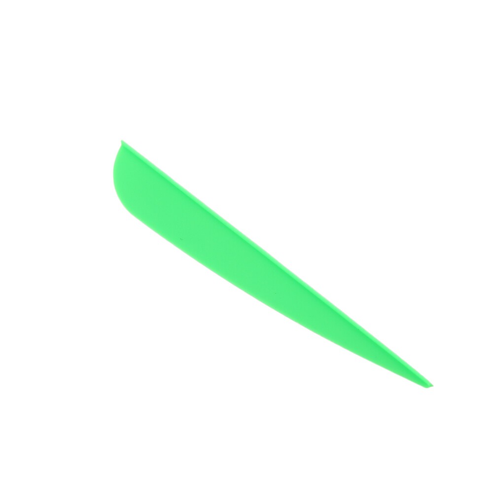 Flèches à Ailettes 4 Pouces En Plastique Pour Flèches De Tir à L'arc à Faire Soi-même, Lot De 50 (vert) thumbnail